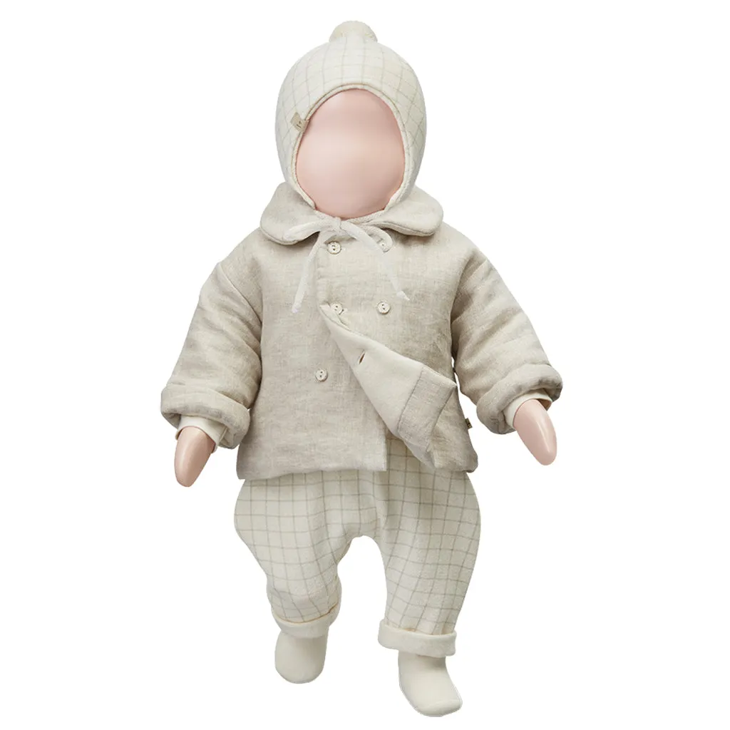 1  In The Family Baby Merce Jacket Natural Cream
