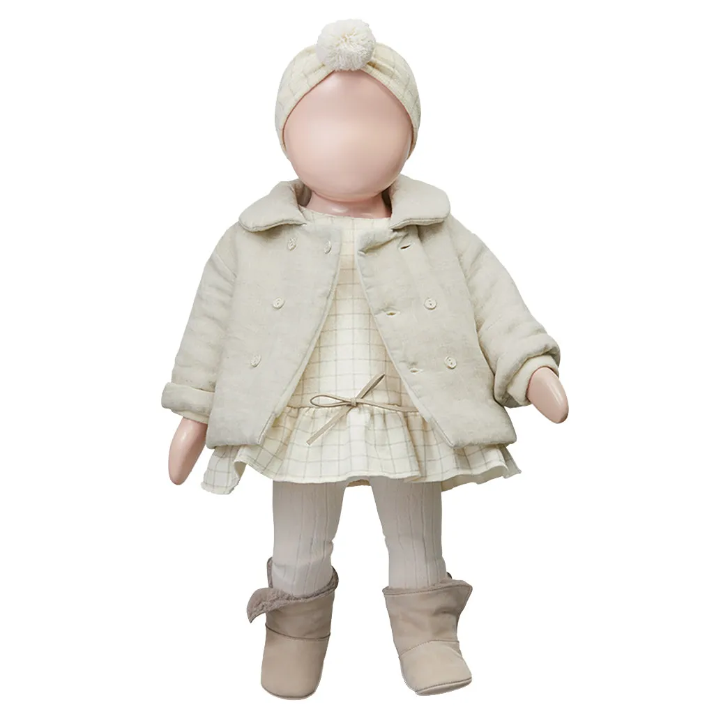 1  In The Family Baby Merce Jacket Natural Cream