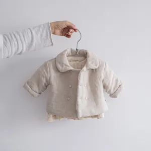 1  In The Family Baby Merce Jacket Natural Cream
