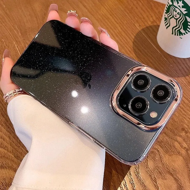 14205 2t-014 Funda de teléfono con purpurina 1 Pza