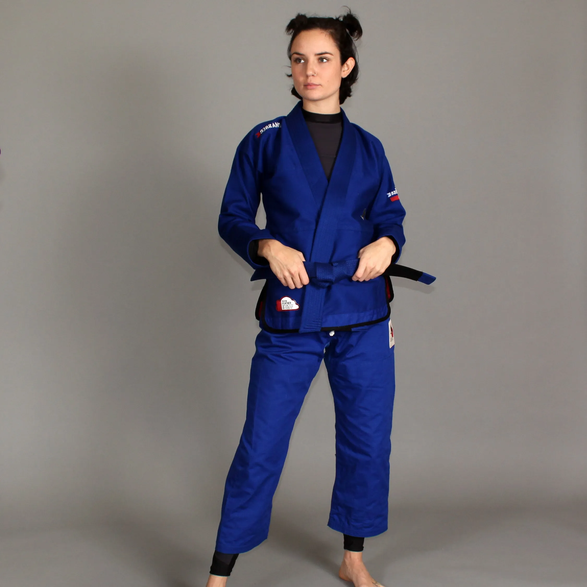 93brand "Goose Feather" Lightweight Women's BJJ Gi - Blue