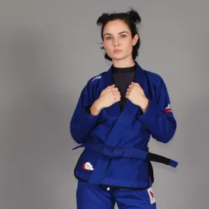 93brand "Goose Feather" Lightweight Women's BJJ Gi - Blue