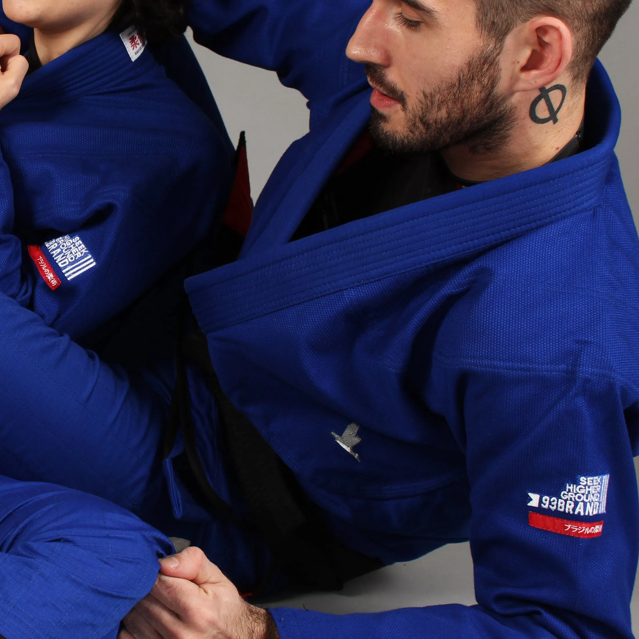 93brand "Goose Feather" Lightweight Women's BJJ Gi - Blue