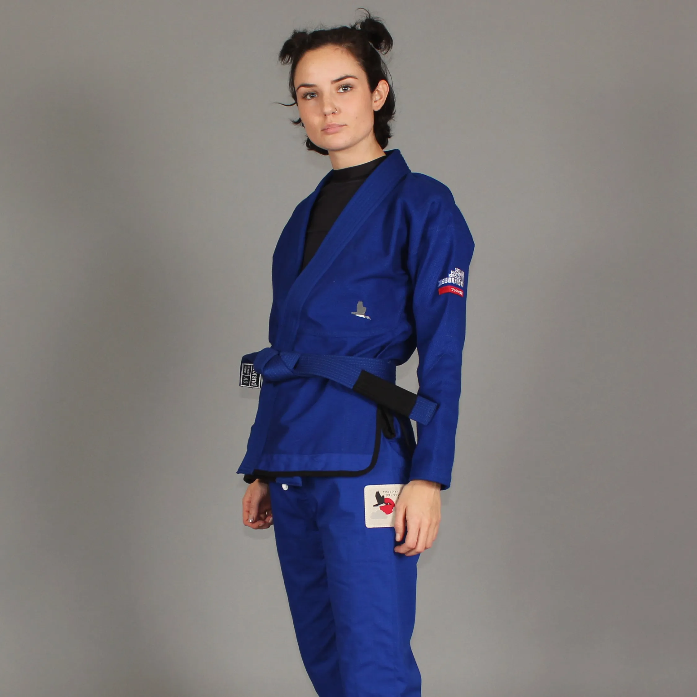 93brand "Goose Feather" Lightweight Women's BJJ Gi - Blue