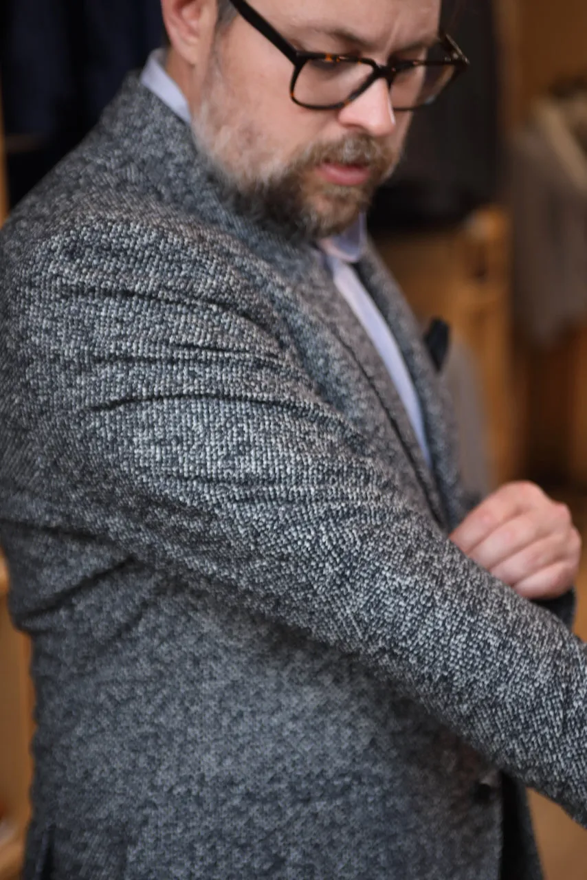 Black & White Birdseye Premium Blazer