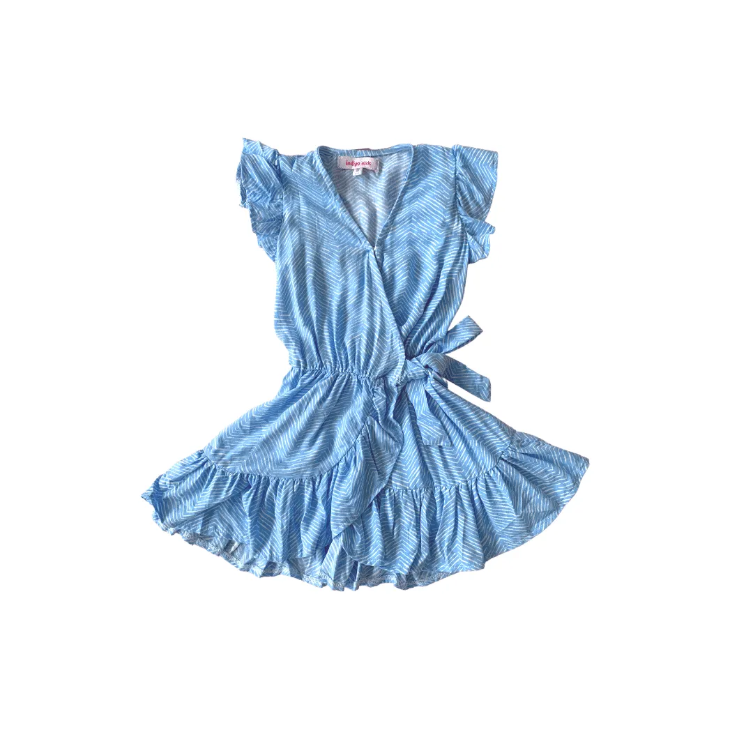 Cabini Dress in Blue Sabine