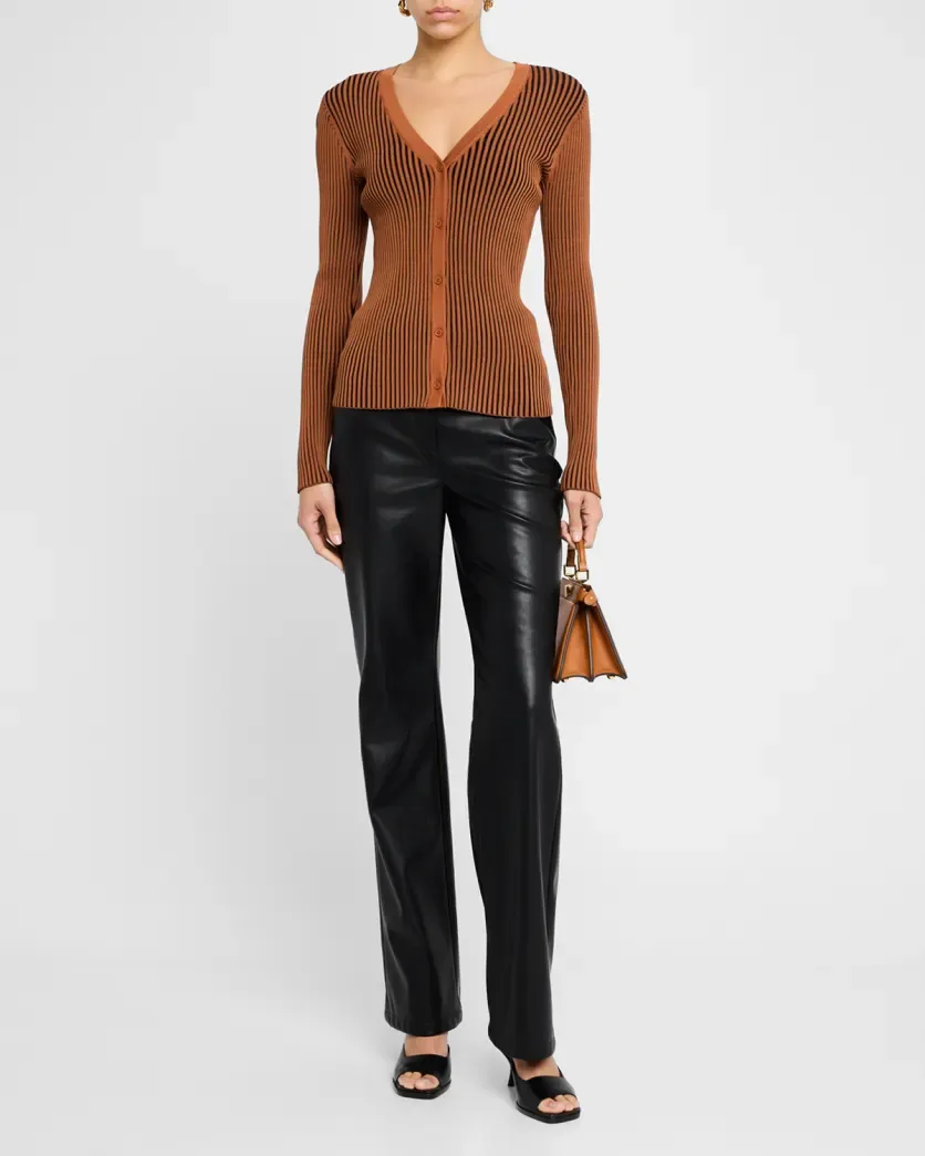 CARGO SWEATER IN BLACK/TAN