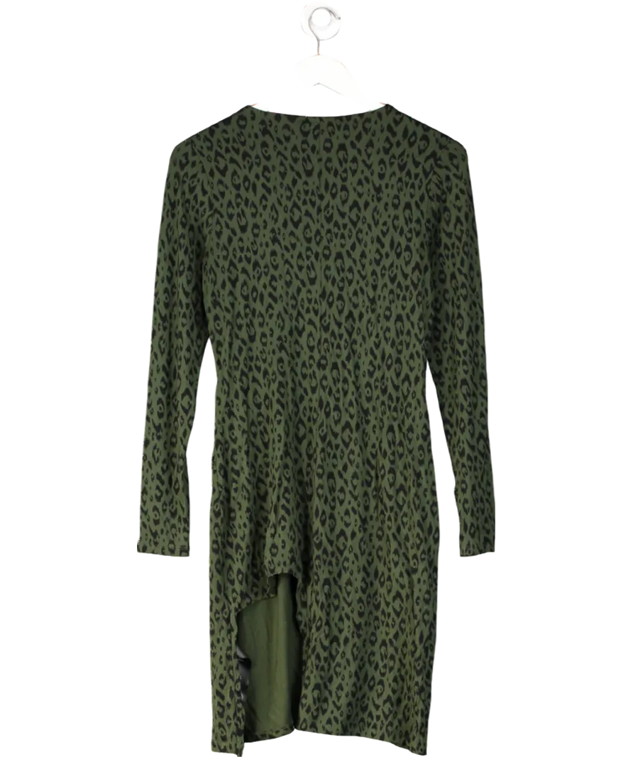 Hush Green Cecelia Jersey Mini Dress UK 10