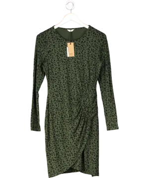 Hush Green Cecelia Jersey Mini Dress UK 10