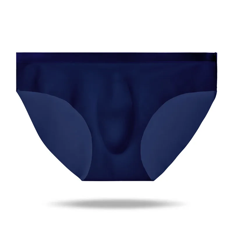 Ice Silk Cool Half Transparent Men's Brief