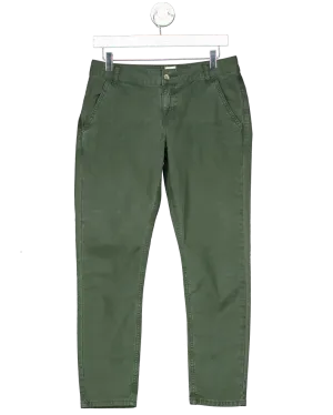Iris & Ink Dark Green Skinny Jeans UK 10