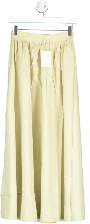 Jovonna London Cipriana Midi Skirt Green BNWT UK M