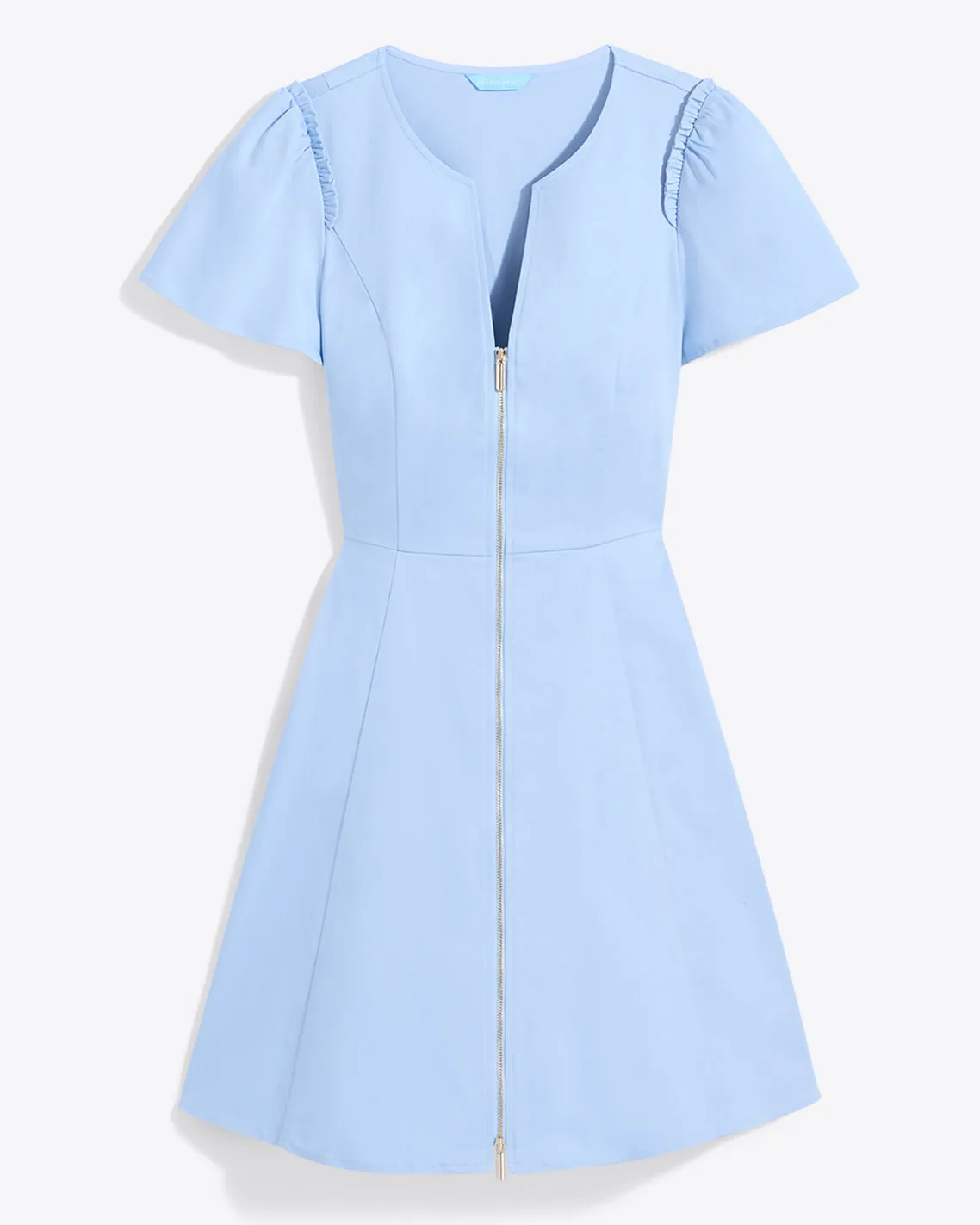 Mae Love Circle Dress in Light Blue