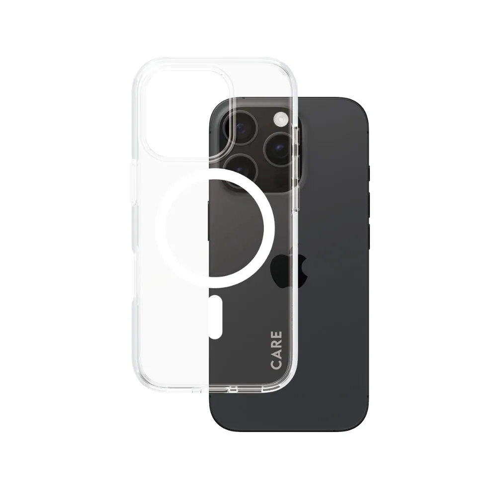 PANZERGLASS Care iPhone 16 Pro Magsafe Case Flagship White