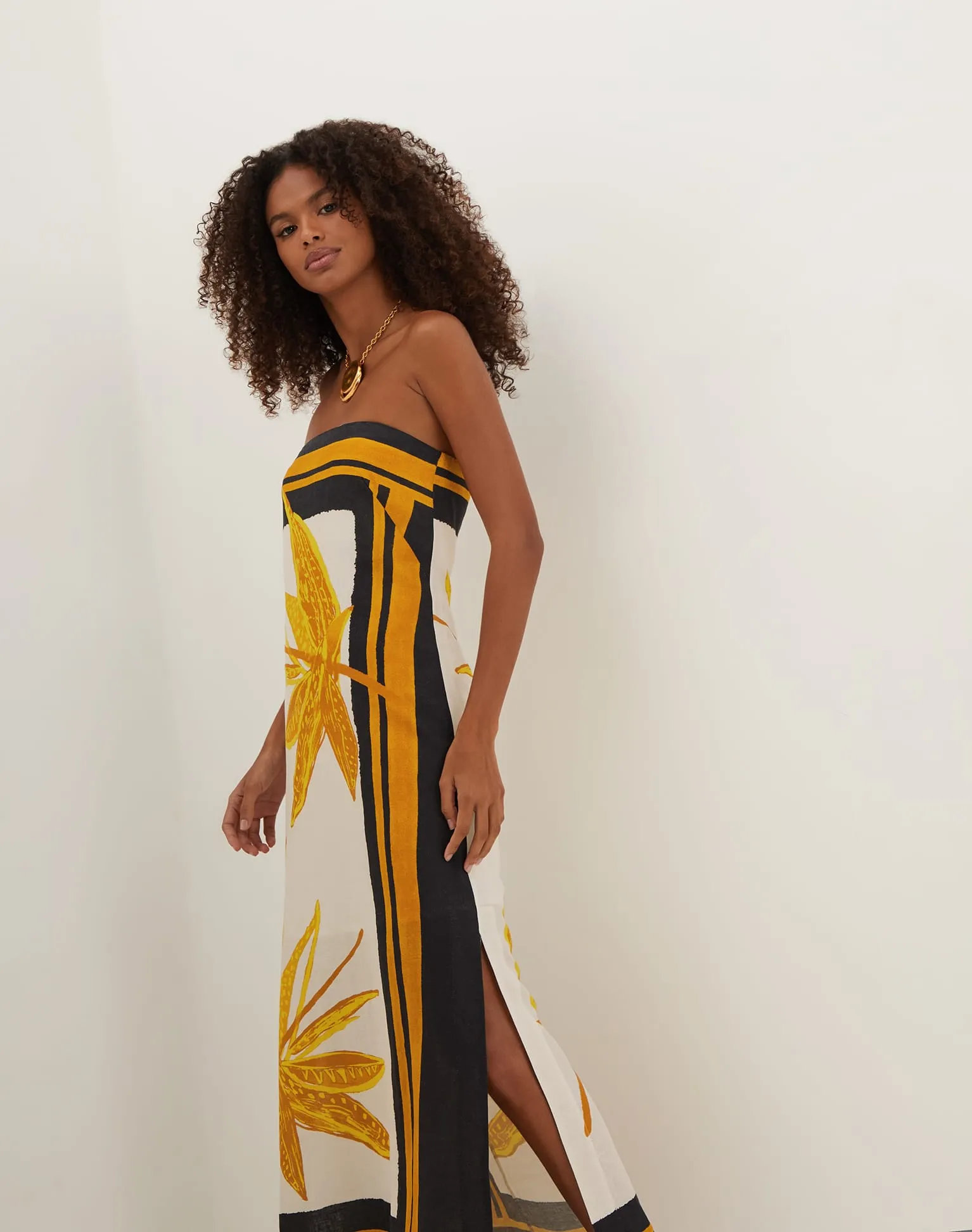 Penelope Long Dress - Tuscan