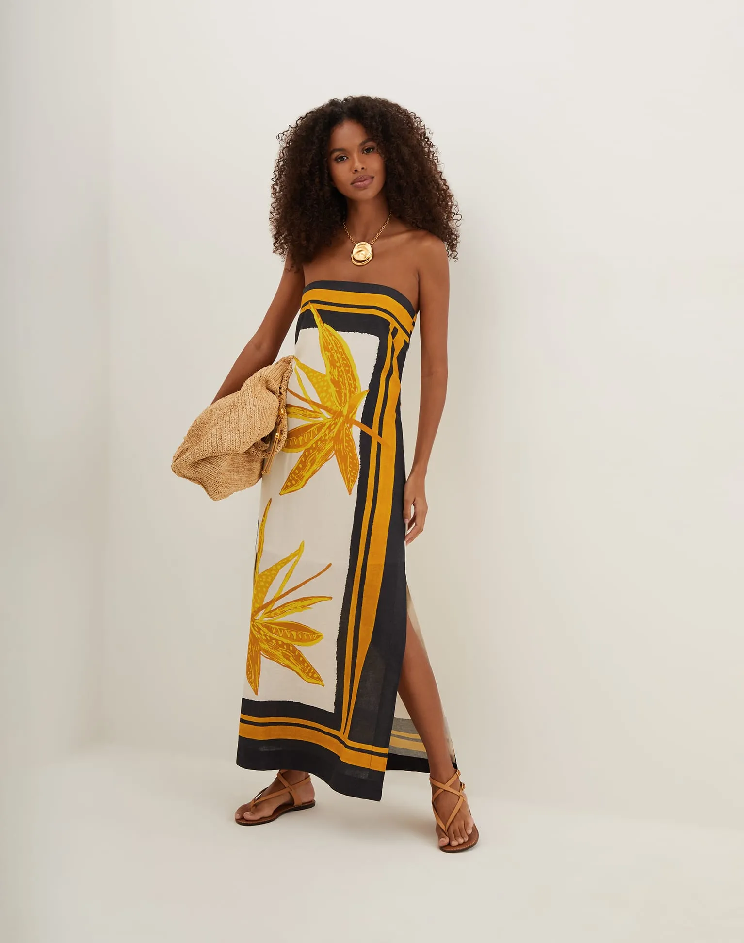 Penelope Long Dress - Tuscan