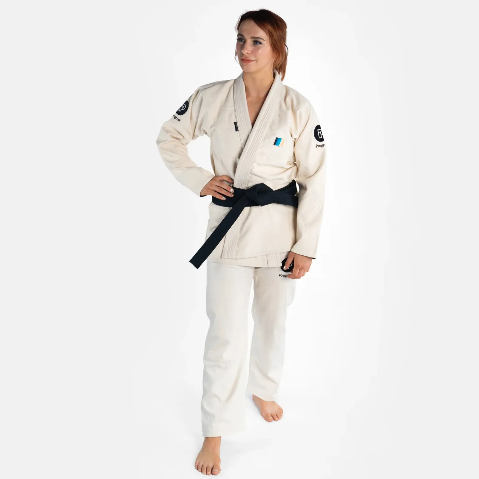 Progress M6 Mark 6 Women's BJJ Gi - Unbleached