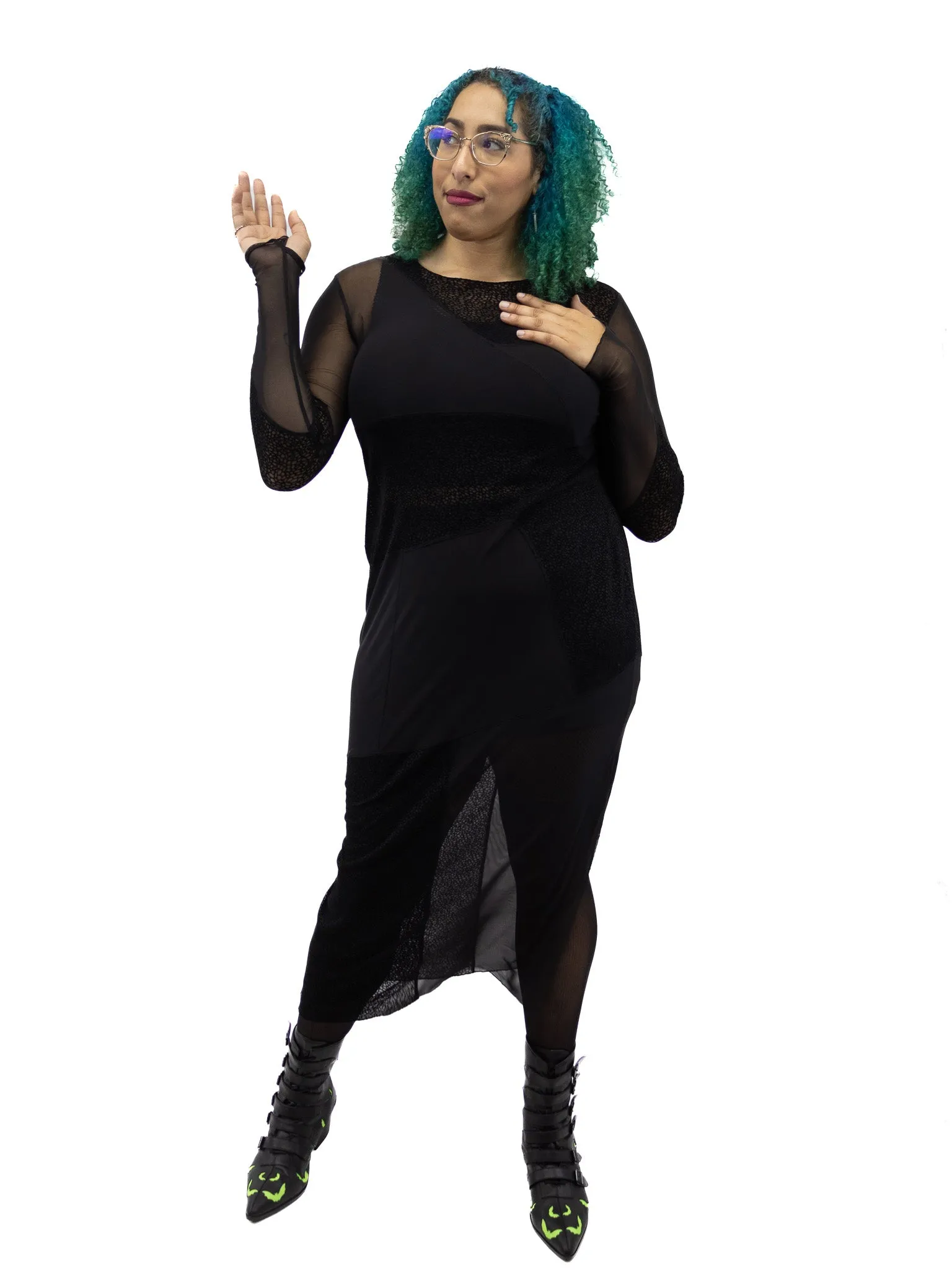 Sally Mesh Dress FOXBLOOD