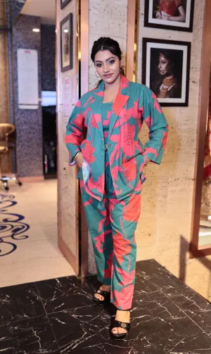 Stylish Pacific Plus Size Cotton Co-Ord Set