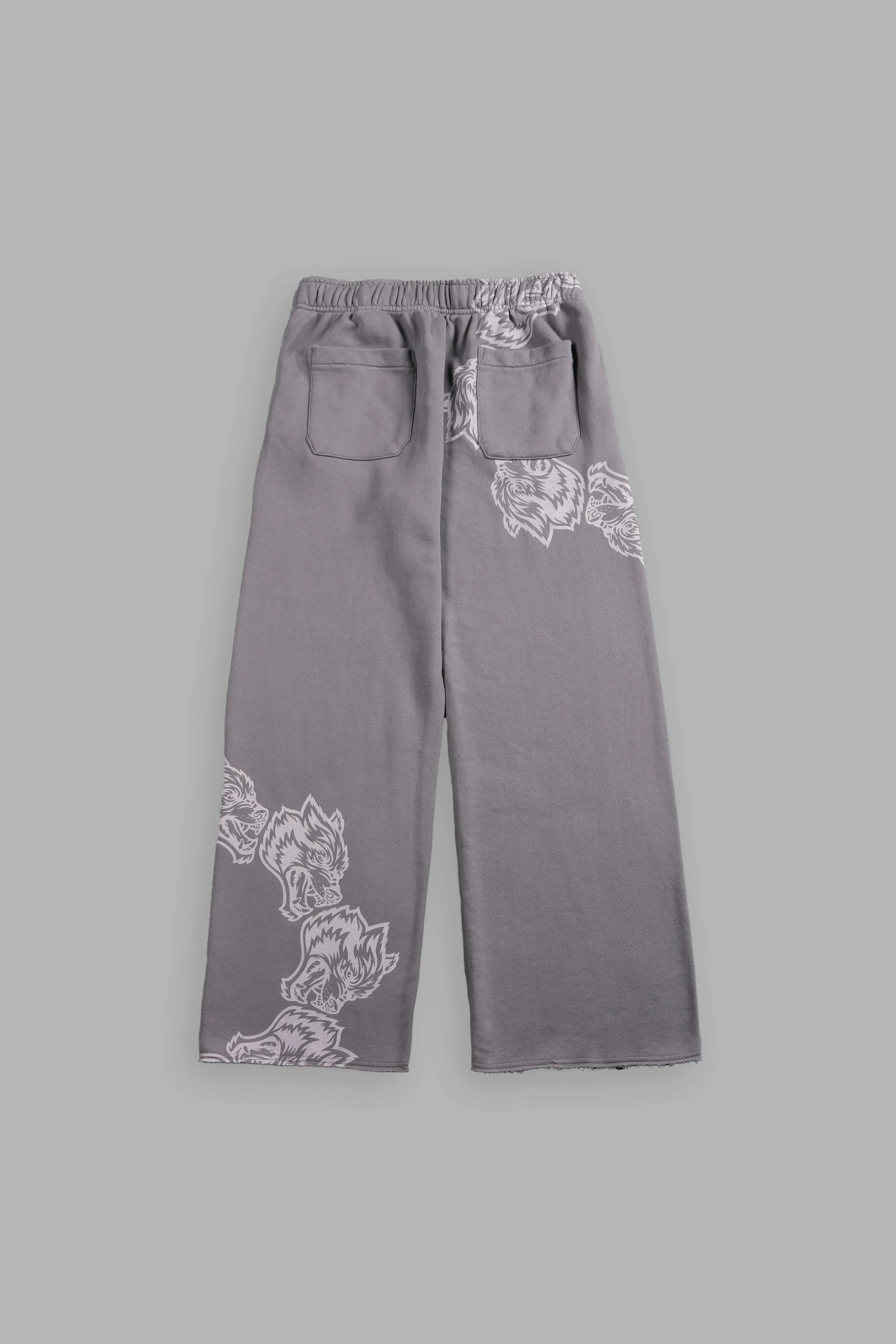 Surrounded By Family She Big Cozy Sweats in Pale Gray