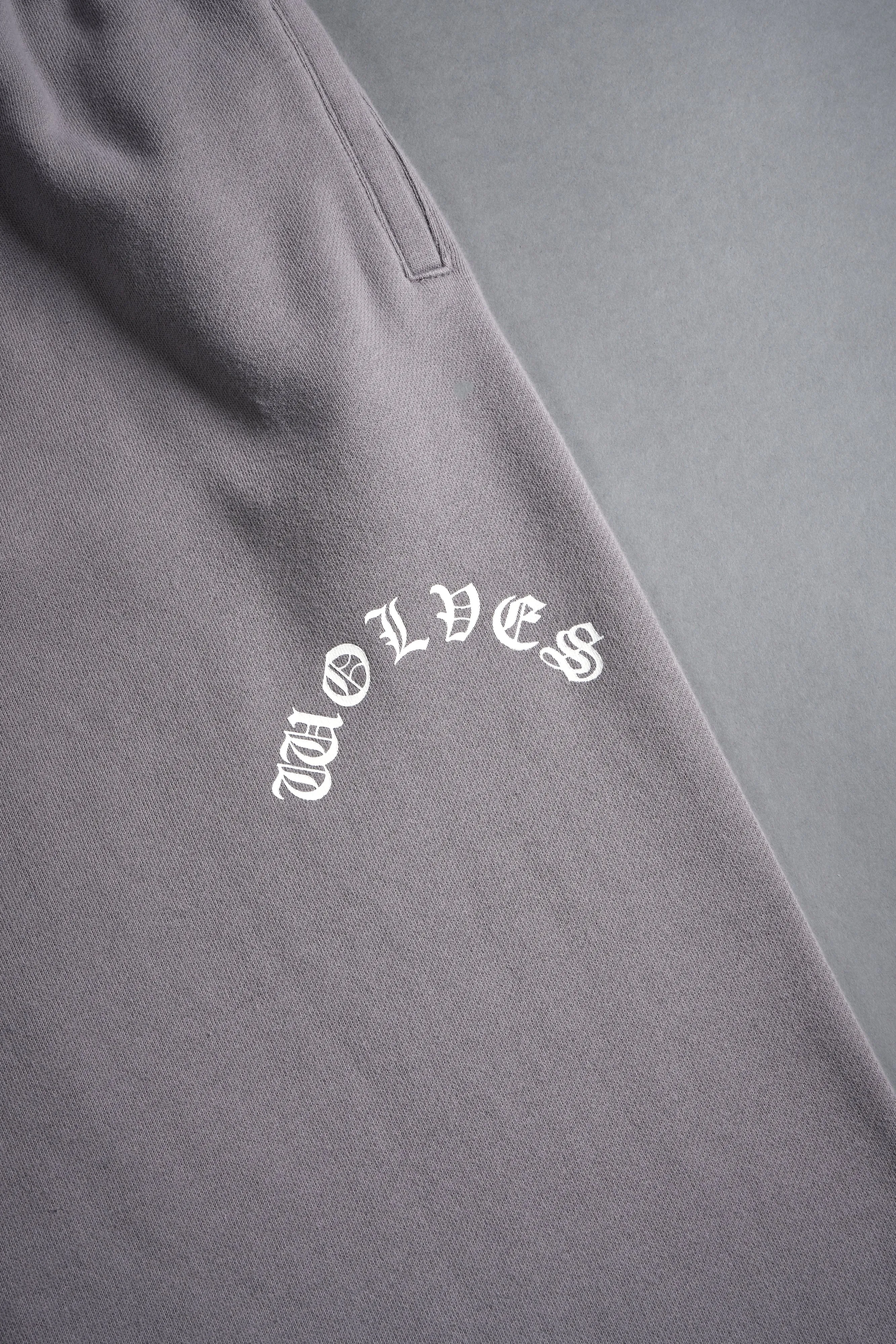 Surrounded By Family She Big Cozy Sweats in Pale Gray