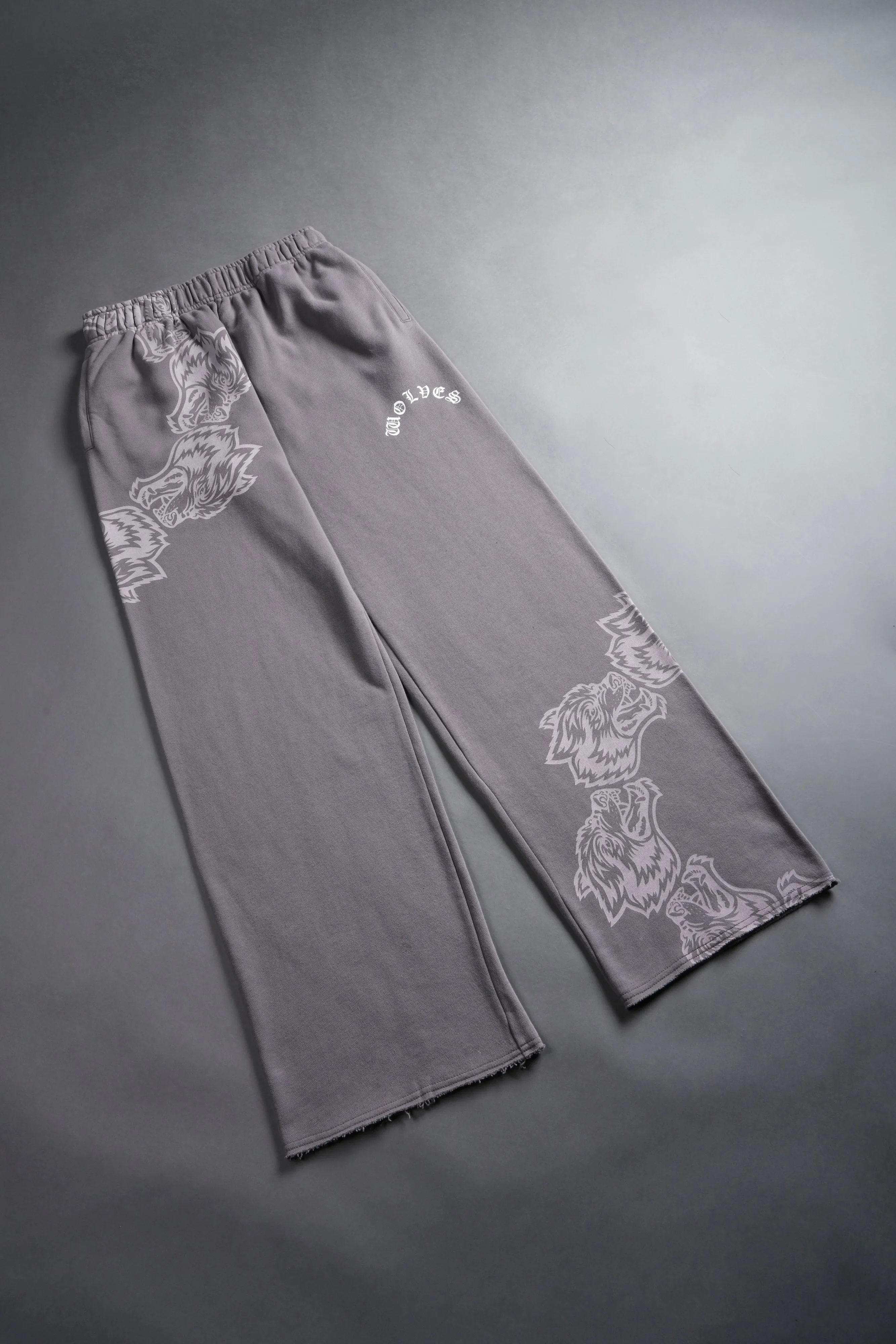 Surrounded By Family She Big Cozy Sweats in Pale Gray