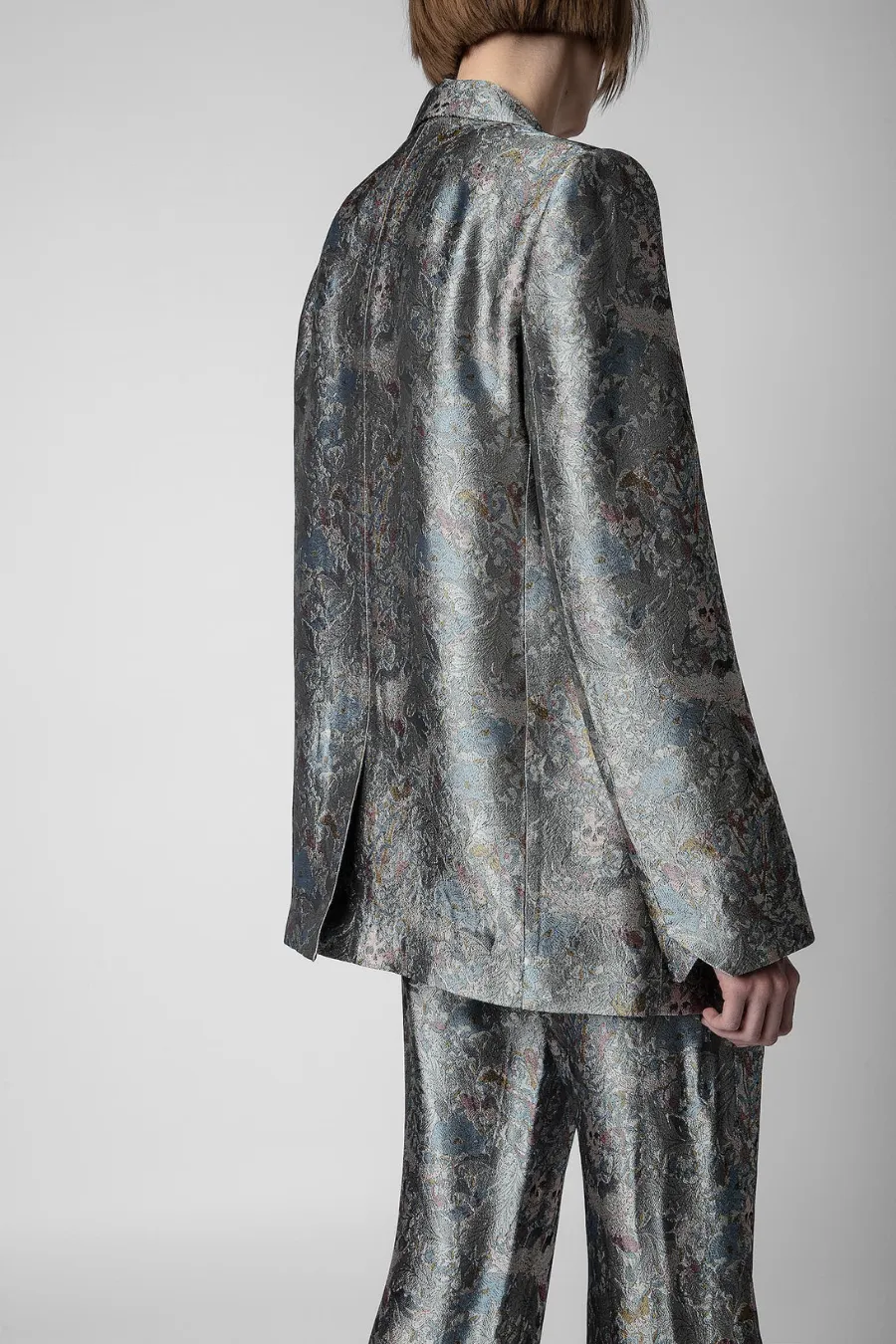 Vegy Jacquard Blazer Khaki