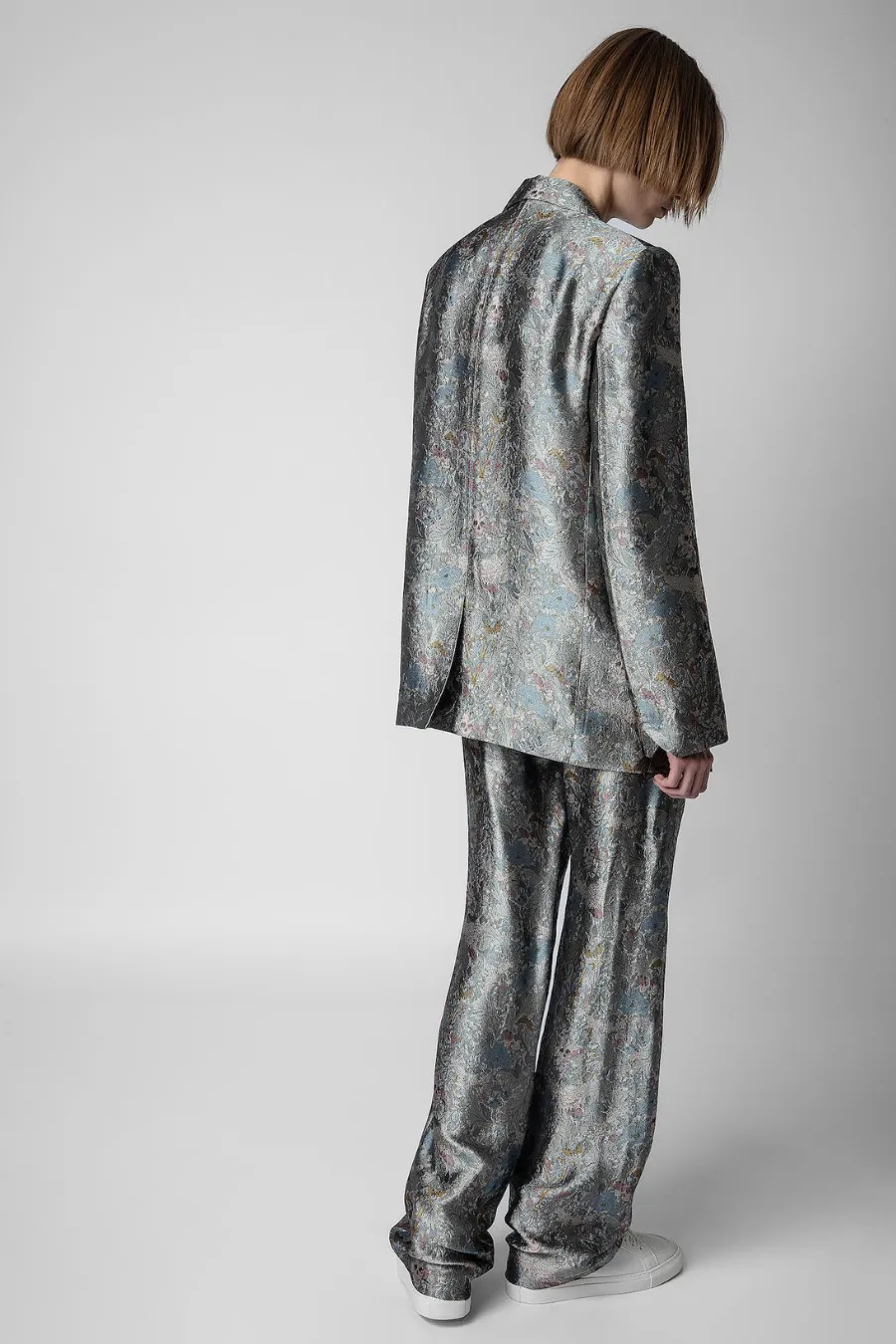 Vegy Jacquard Blazer Khaki